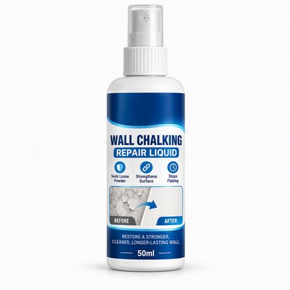 🥳 Hot Seller 🥳💞 Over 10,000 sold! Wall Repair Solution—prevents chalking, provides deep adhesion, and is waterproof. Makes your walls stronger—hurry and grab yours now! ✅
