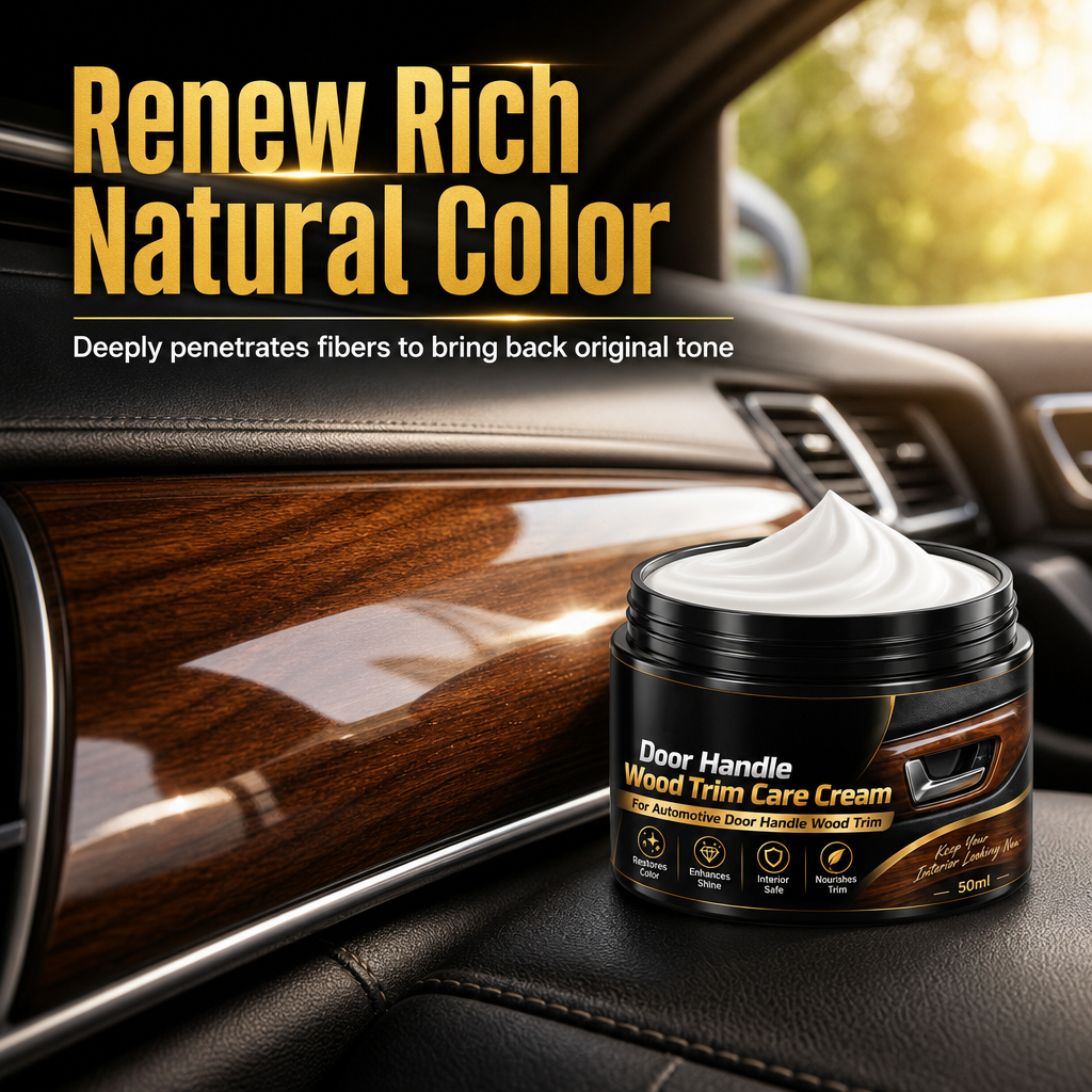 Car Interior Wood Trim Restoration Cream