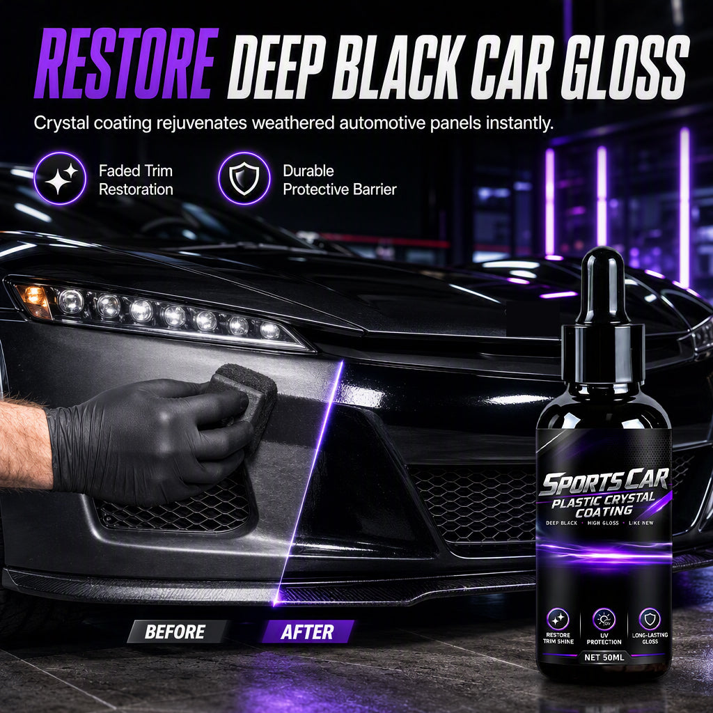 Car Plastic Restorer and Crystal Coating Agent