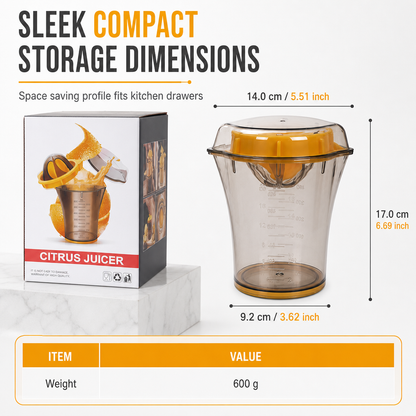 Portable Manual Fruit Juicer