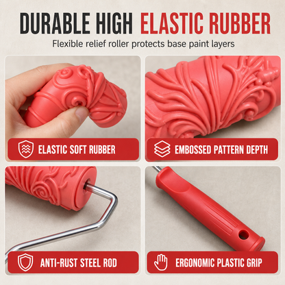 Embossing Roller DIY Pattern Paint Roller