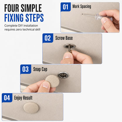 🚗 LIMITED-TIME 50% OFF 🔧 Car Headliner Repair Kit — Fix Sagging Roof Fabric, Snap Buttons & Rivets