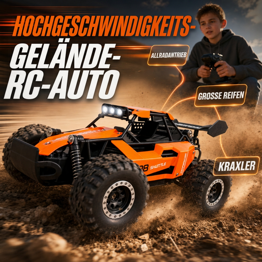 High-speed RC off-road vehicle