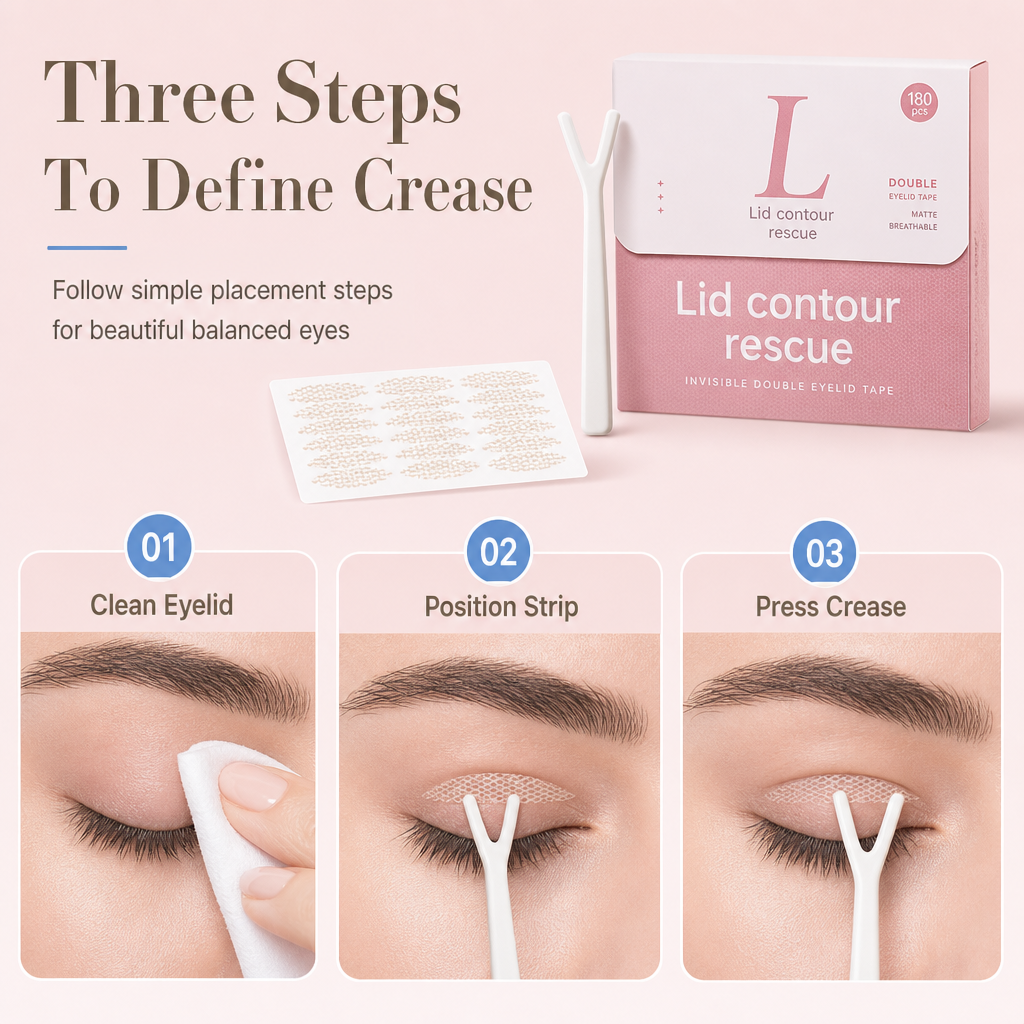 Self-Adhesive Natural Invisible Eyelid Tape