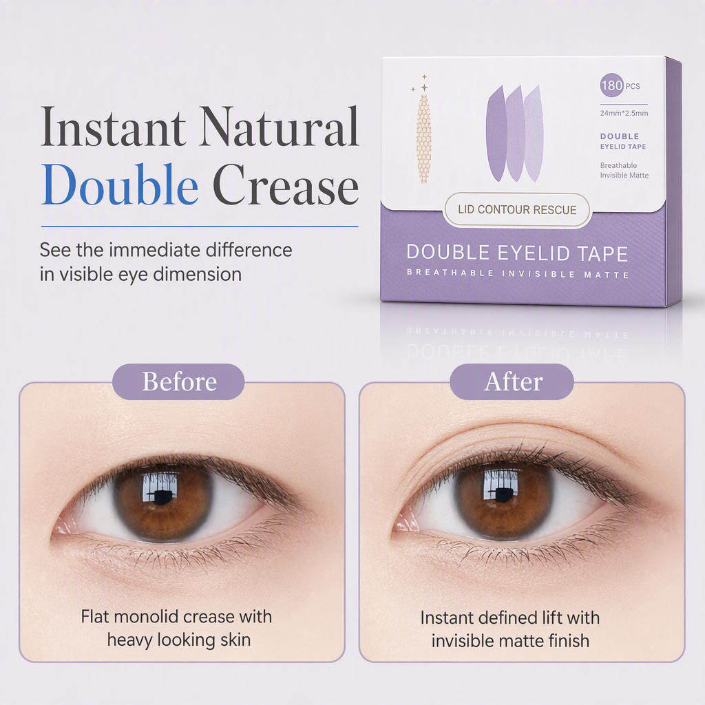 Self-Adhesive Natural Invisible Eyelid Tape
