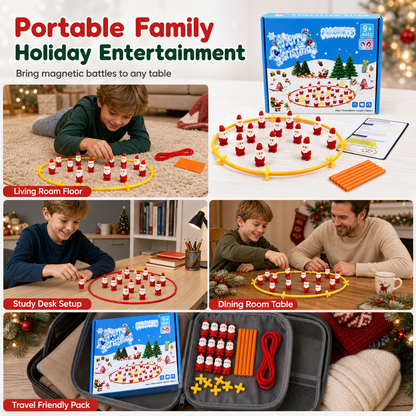 Christmas Santa Claus Magnetic Chess Board Game