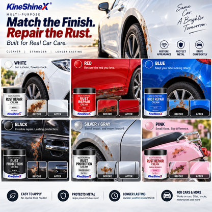 Multi-Purpose Rust Repair Cream for Cars & Household Metal