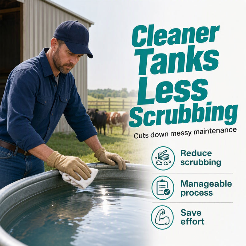 🥳HOT SALE🥳💞49K+ SOLD! Stock Tank Tablets – From £9.99! Fast-dissolving, easy drop-in & fresher water. Farm care – grab yours! ✅