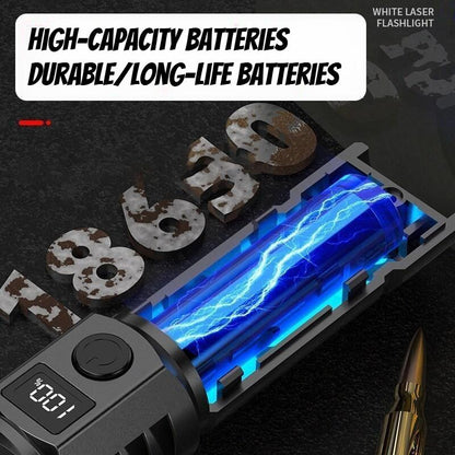 Rechargeable Laser Flashlight with Digital Display
