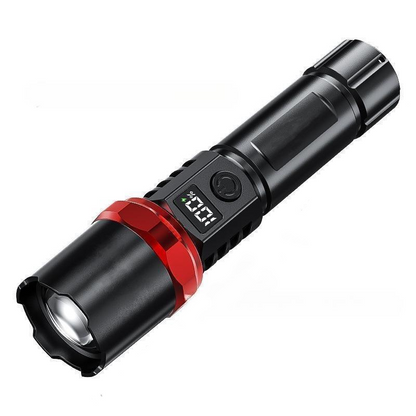 Rechargeable Laser Flashlight with Digital Display