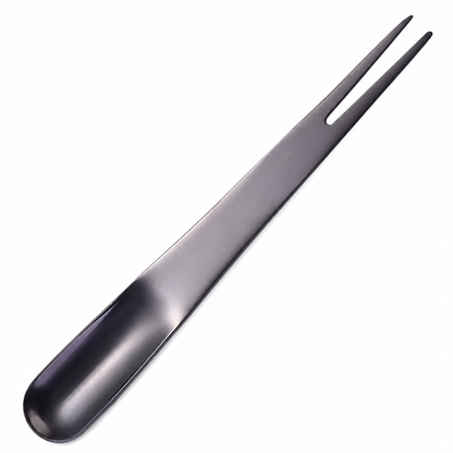 2-in-1 Stainless Steel Dessert Spoon Fruit Fork Set