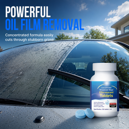 🚗 Windshield Washer Tablets | 350-Piece Bottle