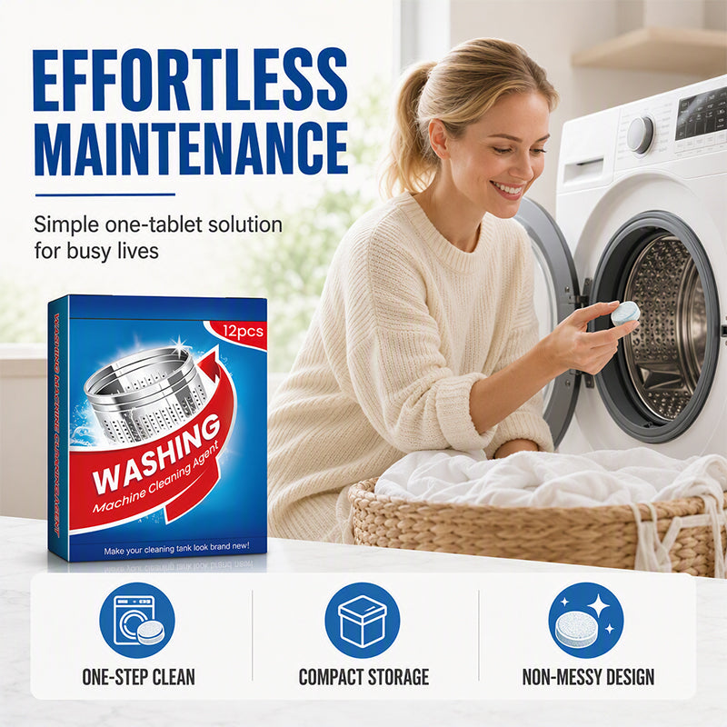 Deep Cleaning Washing Machine Cleaner Tablets