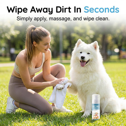 🐾 Waterless Pet Cleaning Mousse – Fresh in Minutes