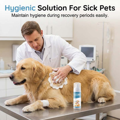 🐾 Waterless Pet Cleaning Mousse – Fresh in Minutes
