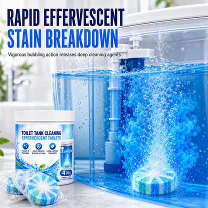 Effervescent Toilet Bowl & Tank Cleaning Tablets