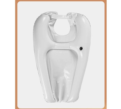 🛁🔥 50% OFF! Portable Inflatable Shampoo Basin – No-Spill Neck Support, Lightweight Leak-Proof PVC, Drain Hose & Plug, Ideal for Bedridden, Pregnancy, Injury & Home Hair Wash ✨
