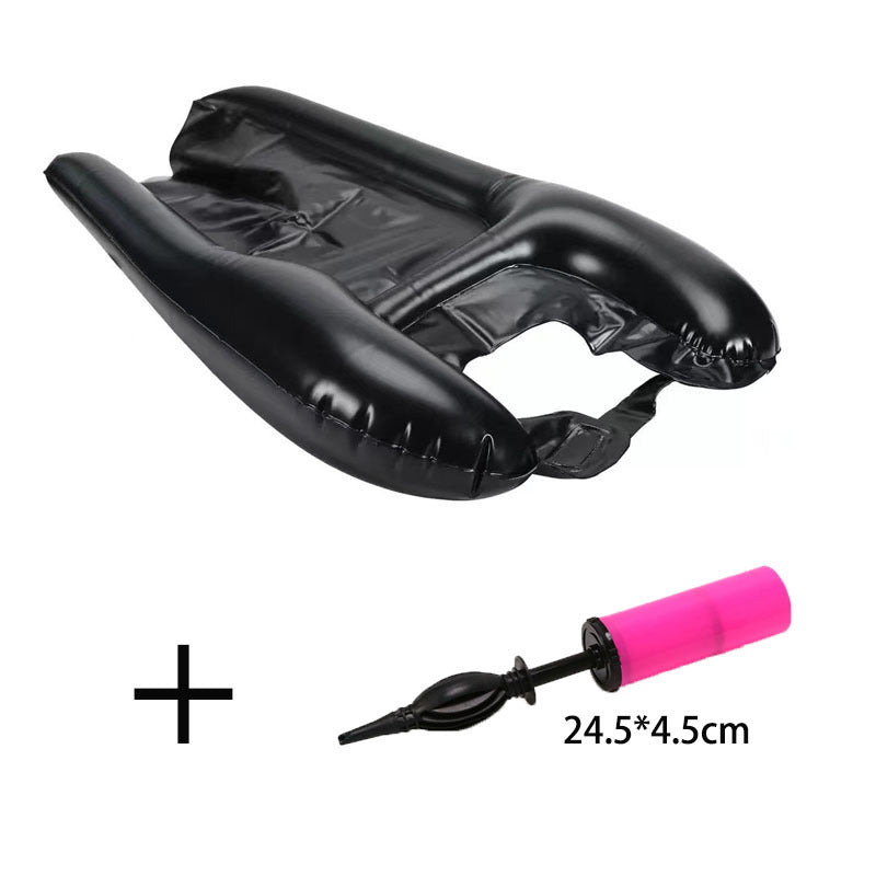 🛁🔥 50% OFF! Portable Inflatable Shampoo Basin – No-Spill Neck Support, Lightweight Leak-Proof PVC, Drain Hose & Plug, Ideal for Bedridden, Pregnancy, Injury & Home Hair Wash ✨