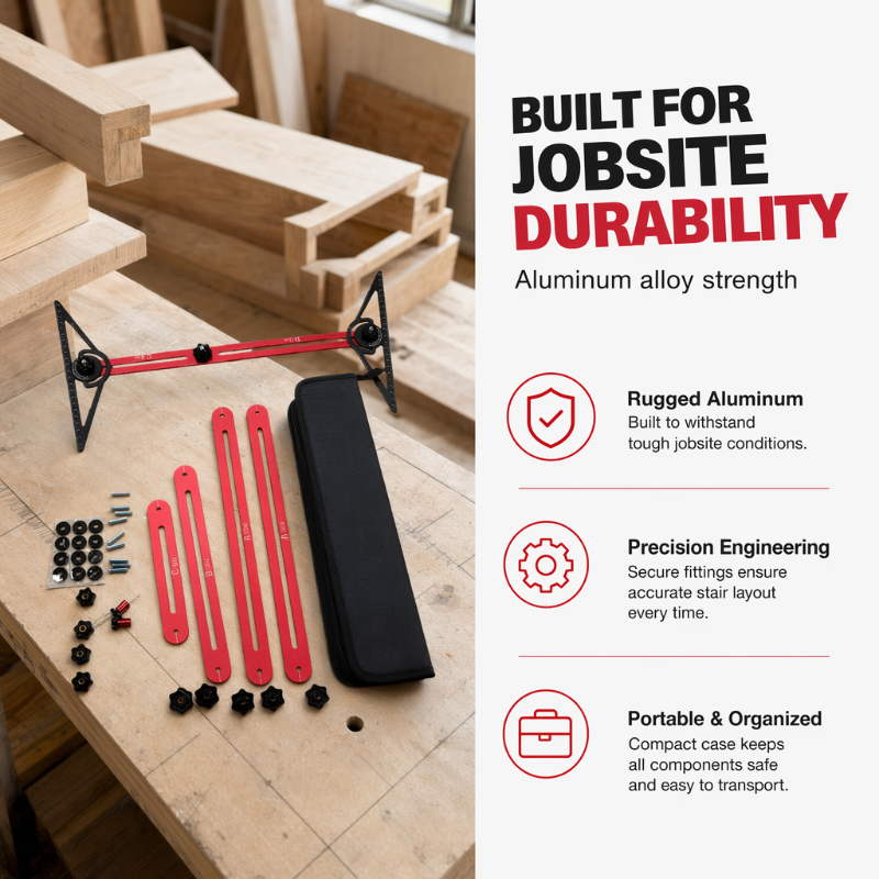⏳🔥LIMITED-TIME 50% OFF! ⏰ Multi-Function Woodworking Marking Tool Kit – Measure, Lock & Mark📐🔧