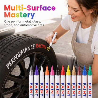 ⏳Time-Limited Special⏰Waterproof Quick-Drying Paint Marker Pens