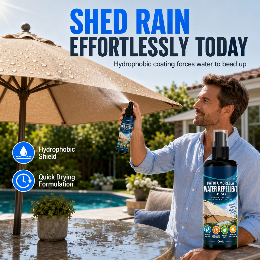 Outdoor Sunshade Umbrella Waterproof Spray