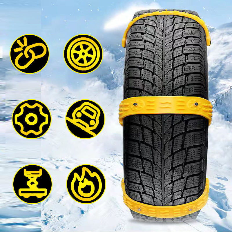Premium Anti-Slip Snow Chain for Car Tires