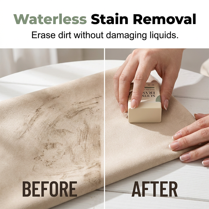 Suede Eraser Cleaner for Nubuck Shoes and Boots