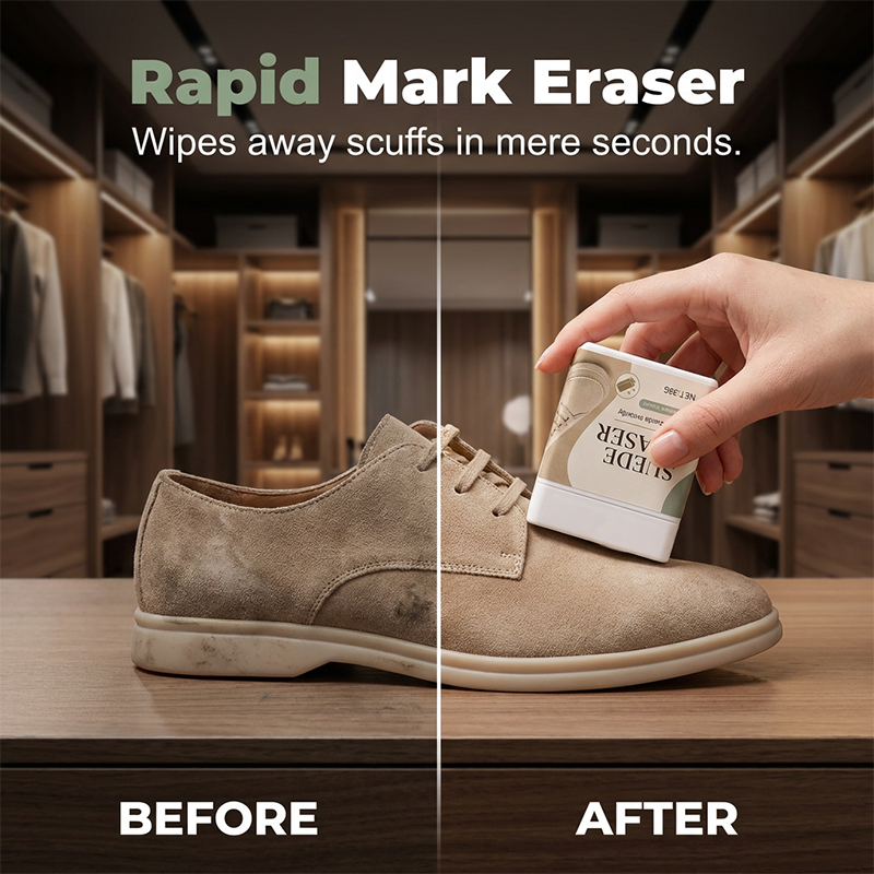 Suede Eraser Cleaner for Nubuck Shoes and Boots