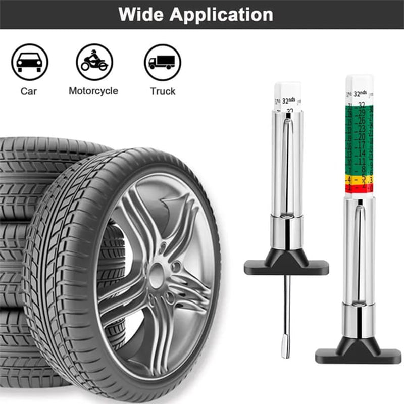 Portable Car Tire Tread Depth Gauge