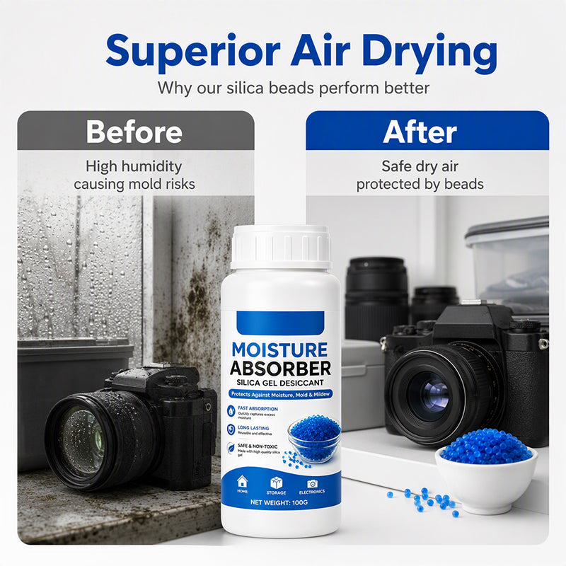 Silica Moisture Absorber Beads