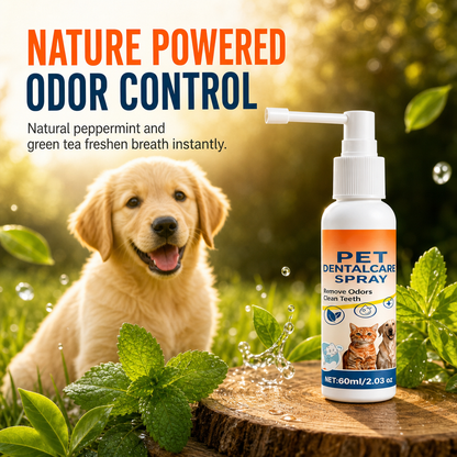 Pet Oral Care Spray & Breath Freshener