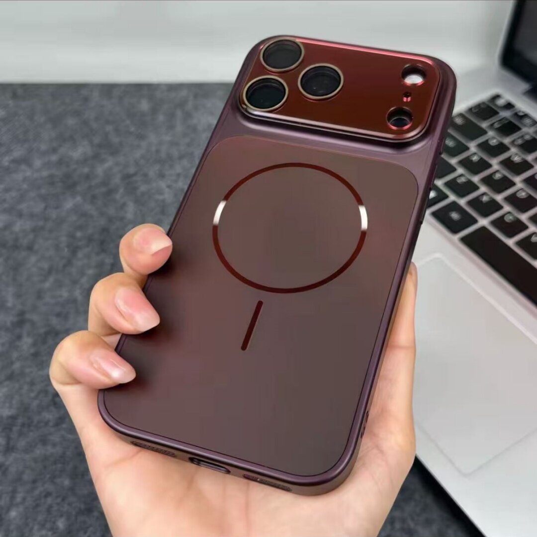 Slim Shockproof Matte Magnetic Phone Case