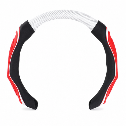 📢📢50% OFF !! ⏰Universal Carbon Fibre Steering Wheel Cover – Refresh Your Daily Drive ✨