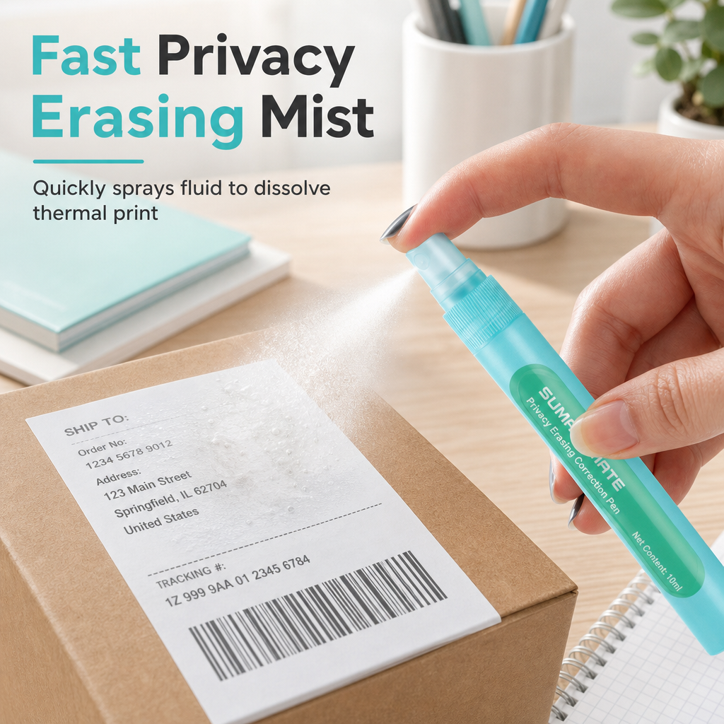 📦 2-in-1 Privacy Spray & Box Opener