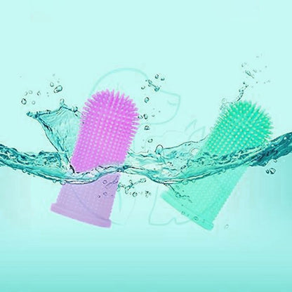 Pet Silicone Finger Toothbrush