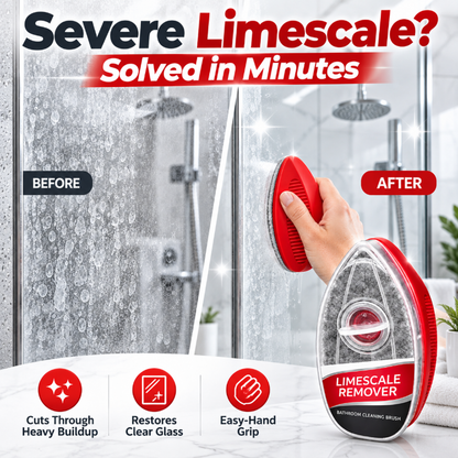 Limescale Remover Bathroom Cleaning Brush