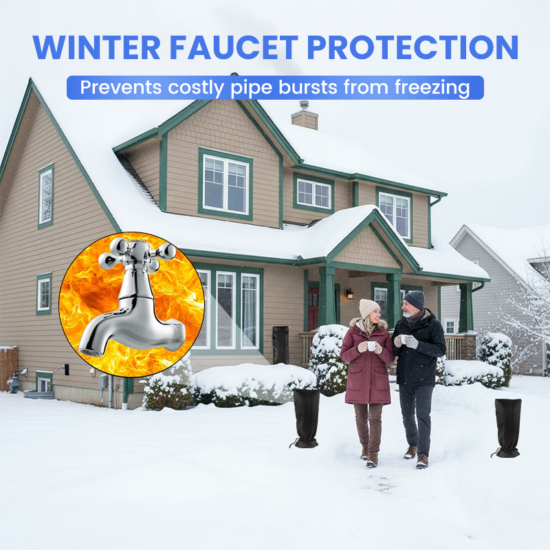 💧 Outdoor Faucet Covers – Insulated, Waterproof, Secure Fit ✨
