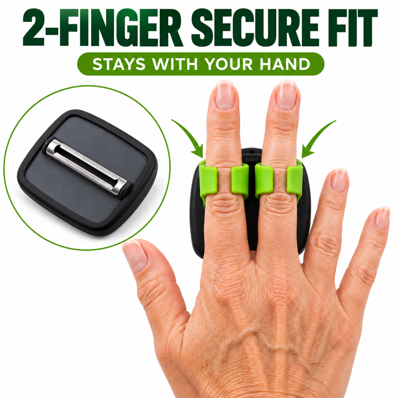 🥳2026 HOT SALE🥳💞50K+ SOLD! 🥕✌️ BUY MORE, GET MORE FREE! Two-Finger Vegetable Peeler – stainless steel blade, two-finger grip. 2/5/8-pc bundles! 🔪💚