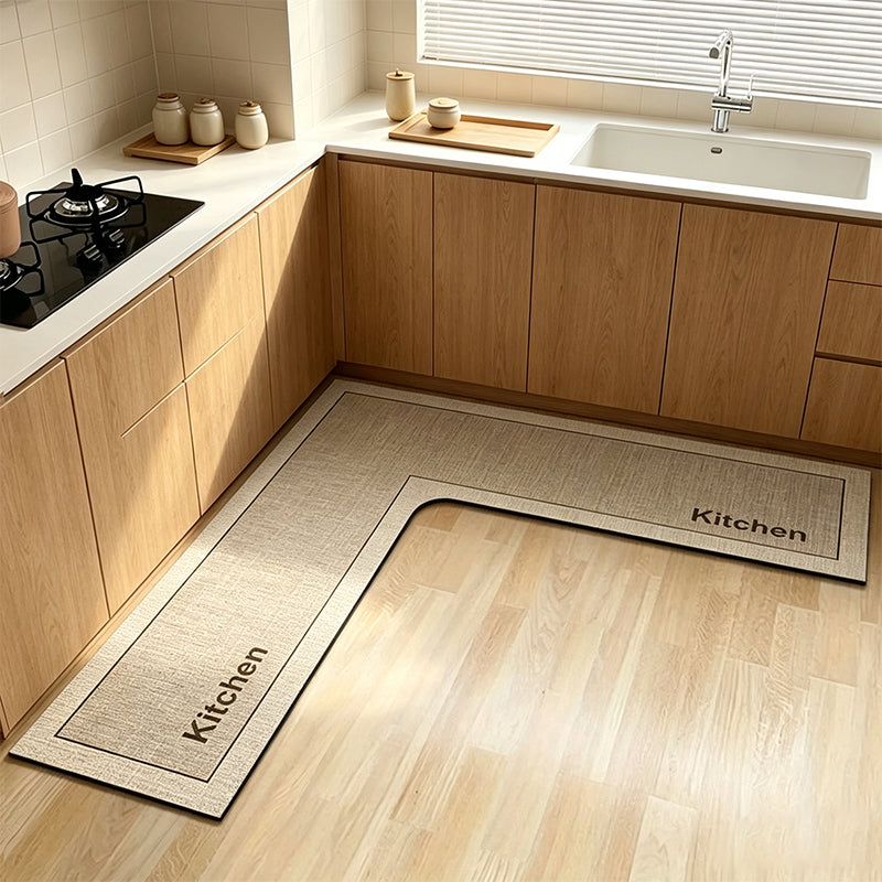 🍳 LIMITED-TIME 50% OFF! 💧 L-Shaped Diatomite Kitchen Mat – Quick Dry, Non-Slip, Comfortable ✨