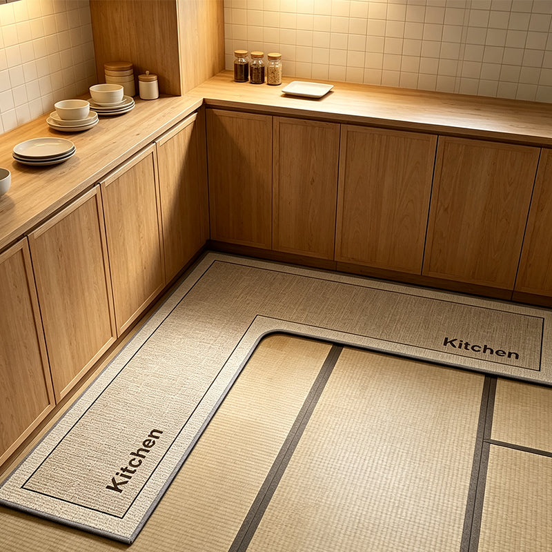 🍳 LIMITED-TIME 50% OFF! 💧 L-Shaped Diatomite Kitchen Mat – Quick Dry, Non-Slip, Comfortable ✨
