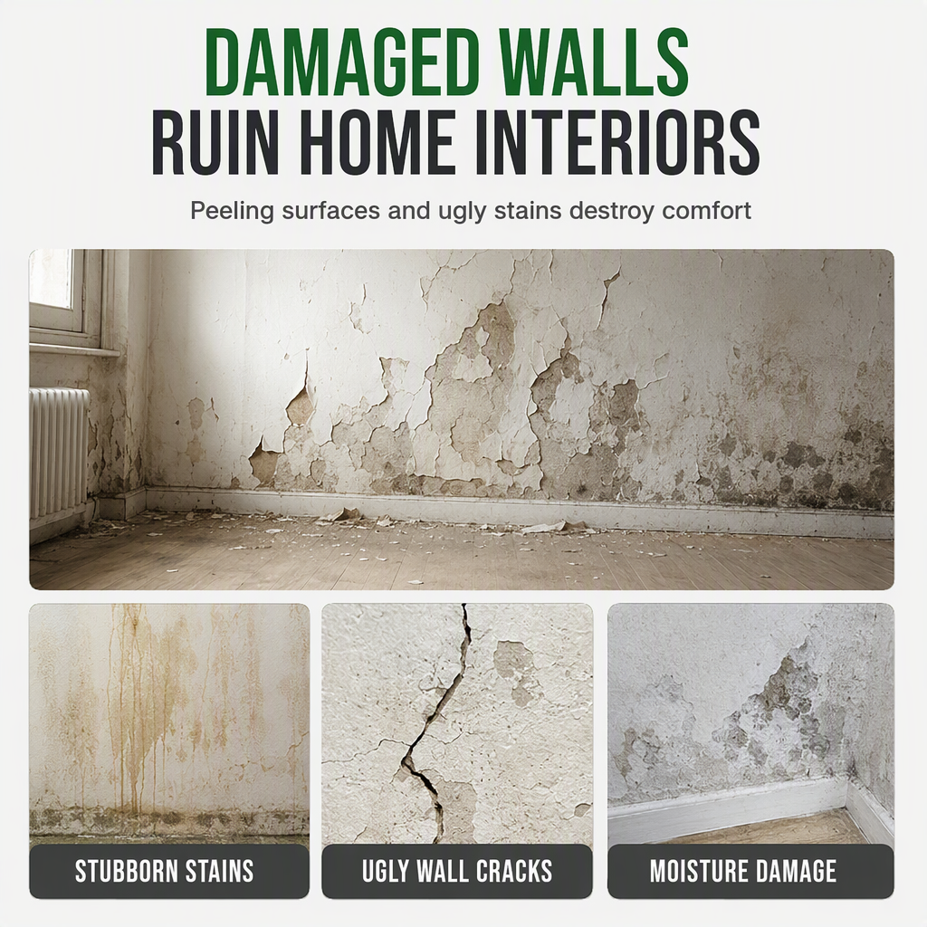 🍃🏆 Last-day special: 50% off! ⏰ Give your walls an instant makeover! Self-adhesive 3D tile panels 🏡🧱