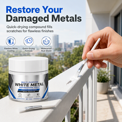 Multi-Purpose White Metal Touch-Up Paint