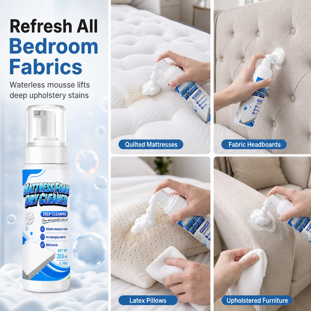 No Rinse Mattress Foam Cleaner