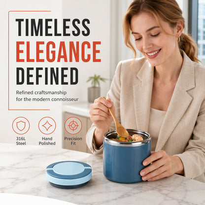 🎁2026 New Arrivals 50% OFF💥 Insulated Stainless Steel Lunch Box with Lid – Stackable Food Container