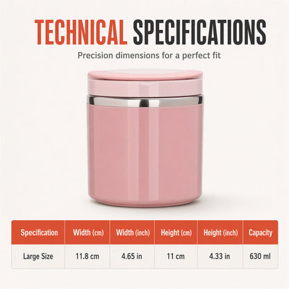🎁2026 New Arrivals 50% OFF💥 Insulated Stainless Steel Lunch Box with Lid – Stackable Food Container