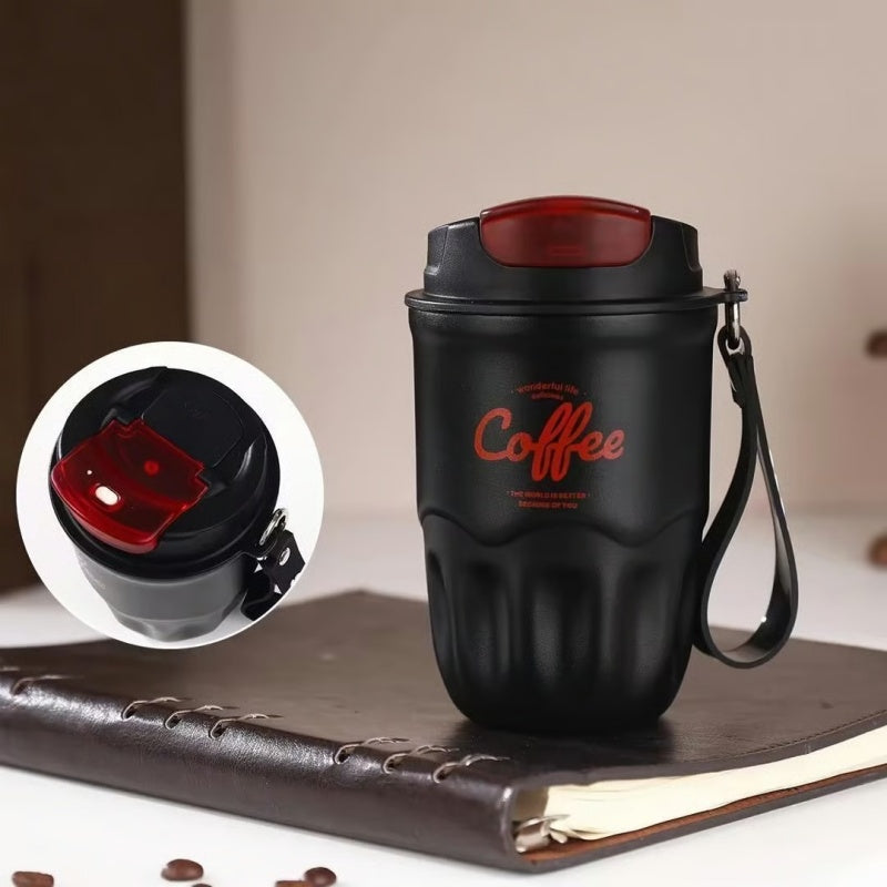 Portable Smart Thermal Coffee Cup with Temperature Display
