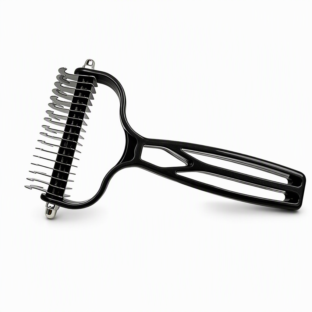 Pet Dematting Comb and Deshedding Grooming Brush for Dogs and Cats