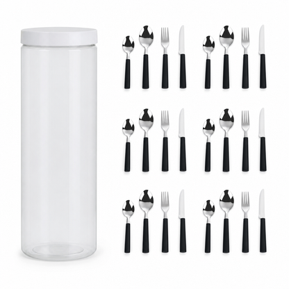 Stainless Steel Flatware Set for Hotel and Home Use