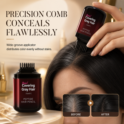 Temporary Hair Color Touch Up Stick for Gray Coverage