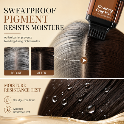 Temporary Hair Color Touch Up Stick for Gray Coverage